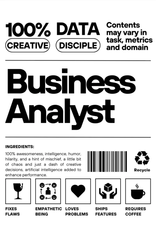 business analyst white