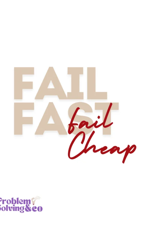 fail fast fail cheap white