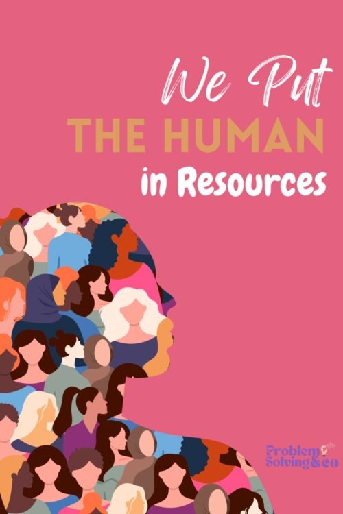 We pull the human in resources